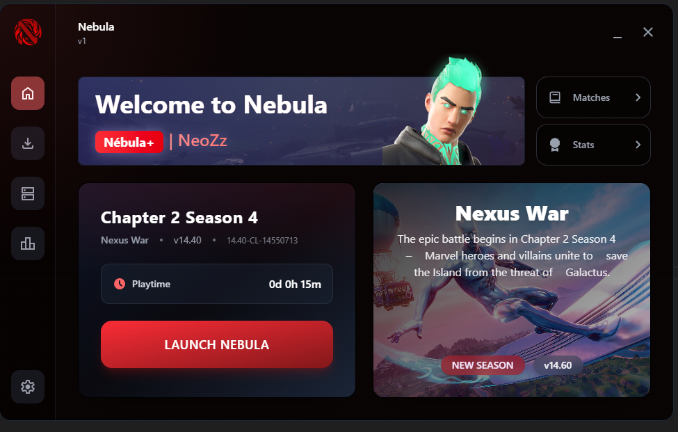 Launcher Nébula